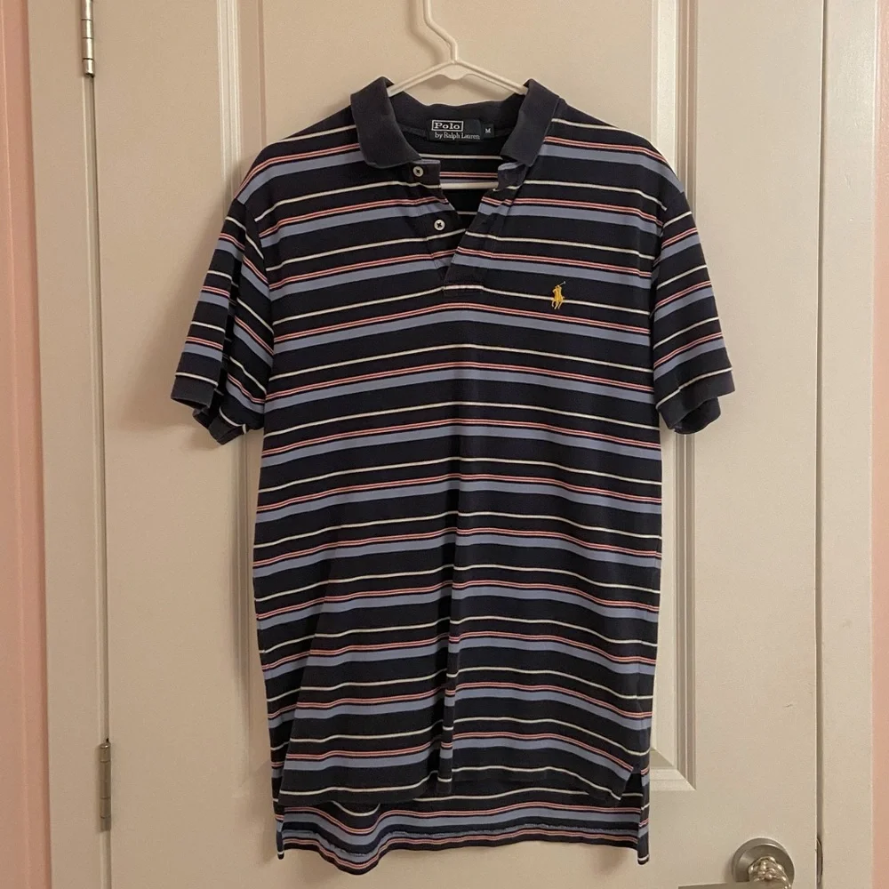 LAST CALL GIVING AWAY TMRW! 🤍🤍🤍 polo by ralph lauren striped polo shirt